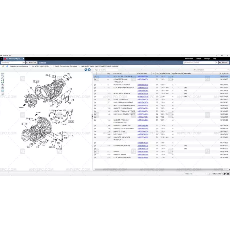 ISUZU COMMERCIAL VEHICLE TRUCKS SNAP ON NORTH AMERICA V2.0.0.0 [2020.12]