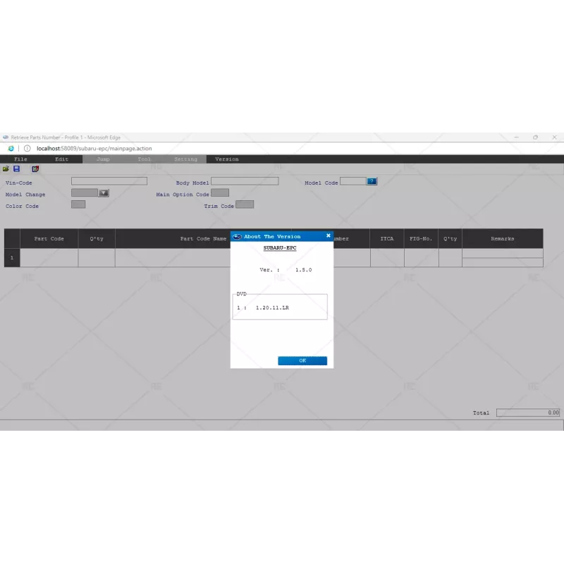 SUBARU FAST EPC USA 1.5.0 [2020.11]