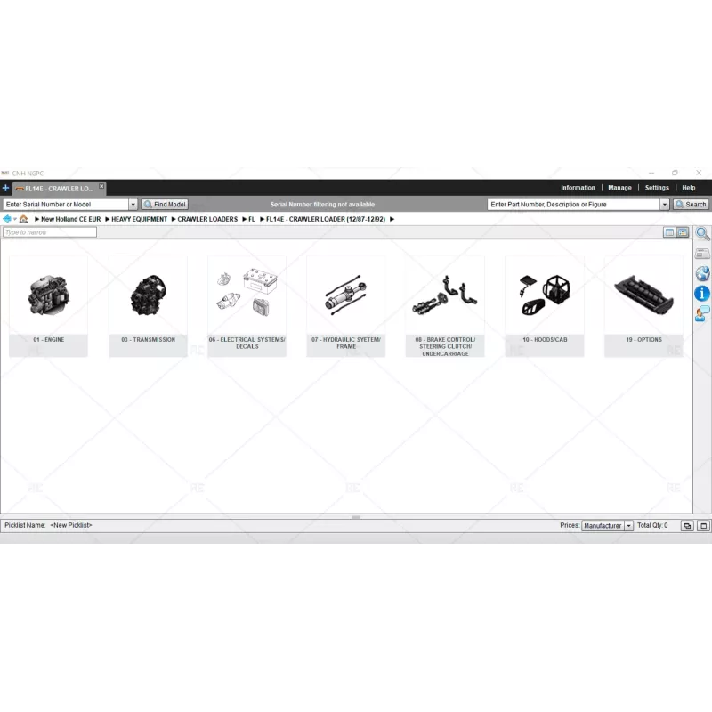 NEW HOLLAND CONSTRUCTION EUROPE EPC 2.17.3 [2020.10]