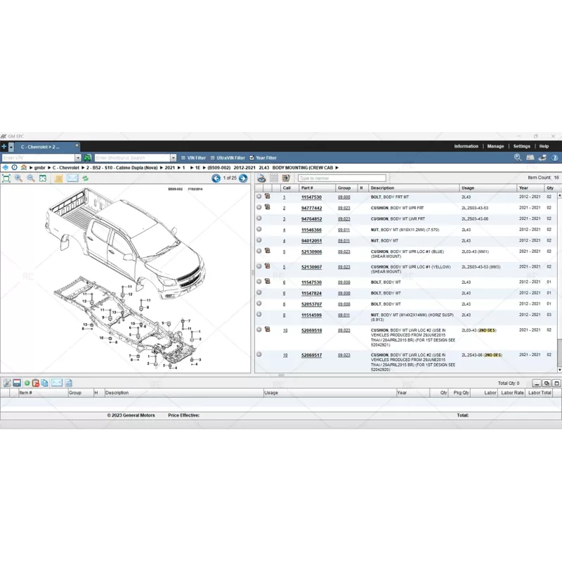 GENERAL MOTORS BRAZIL EPC 2020.10