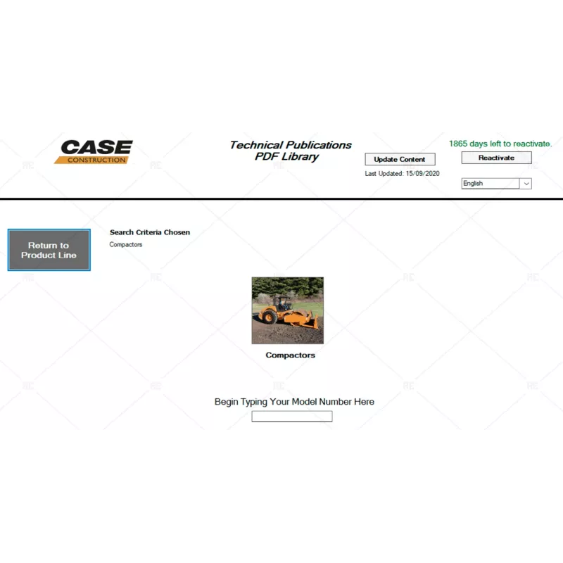 CASE CONSTRUCTION TECHNICAL PUBLICATIONS PDF LIBRARY 2020.09