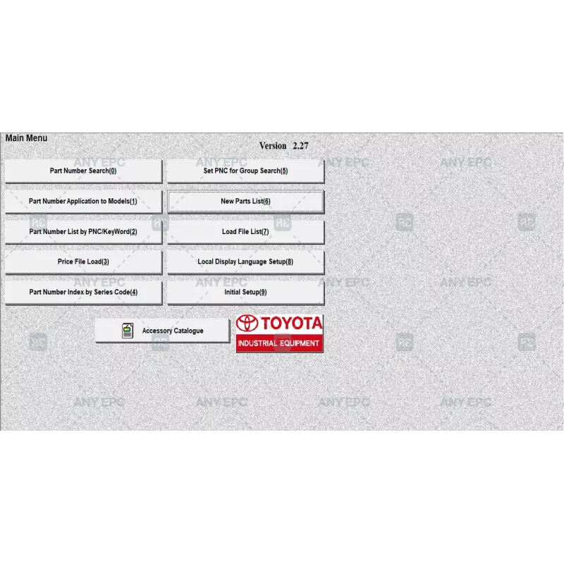TOYOTA INDUSTRIAL EQUIMENT 2.27 [2020.09]
