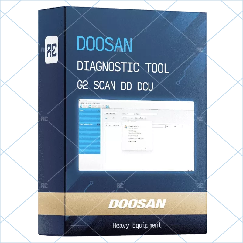 DOOSAN DIAGNOSTIC TOOL G2 SCAN DD DCU 1.0.B [2020.03]