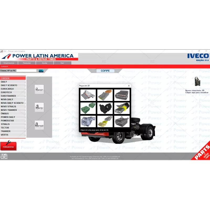 IVECO POWER LATIN AMERICA PARTS & REPAIR TIMES 2020.03