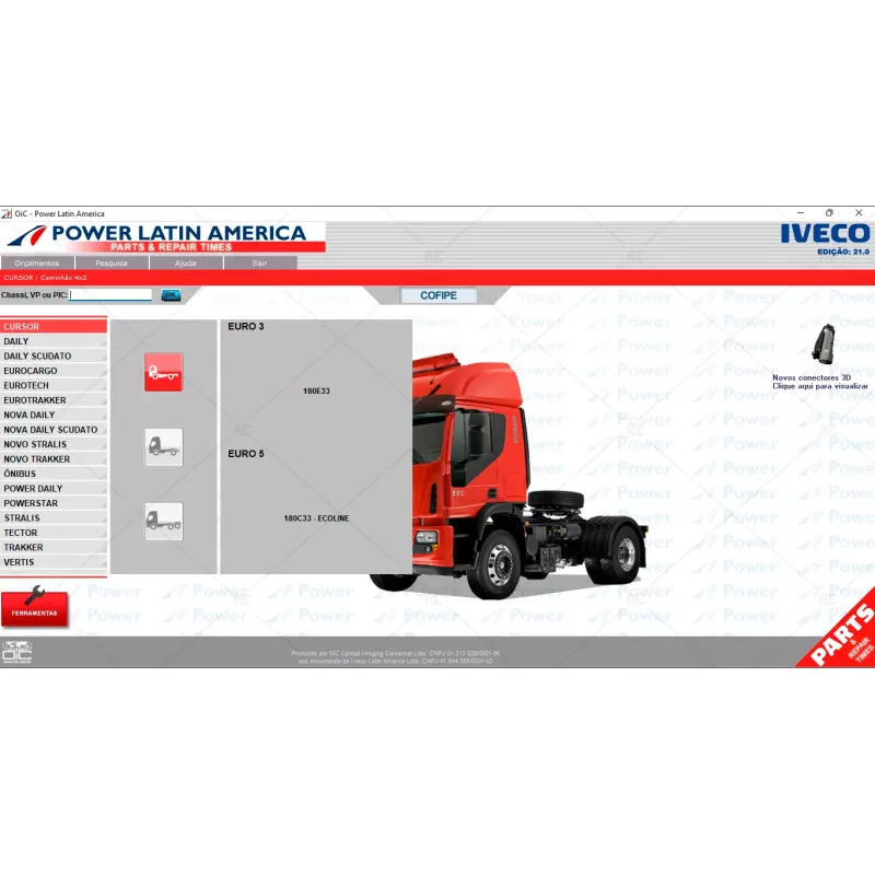 IVECO POWER LATIN AMERICA PARTS & REPAIR TIMES 2020.03