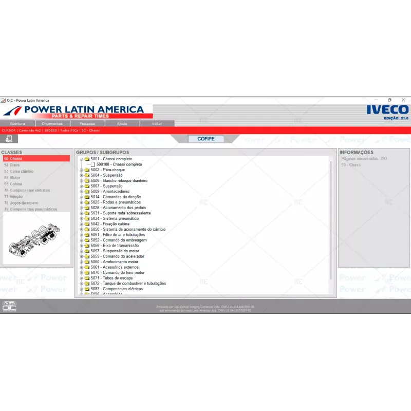 IVECO POWER LATIN AMERICA PARTS & REPAIR TIMES 2020.03