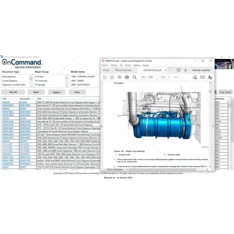 NAVISTAR ON COMMAND 2020.03