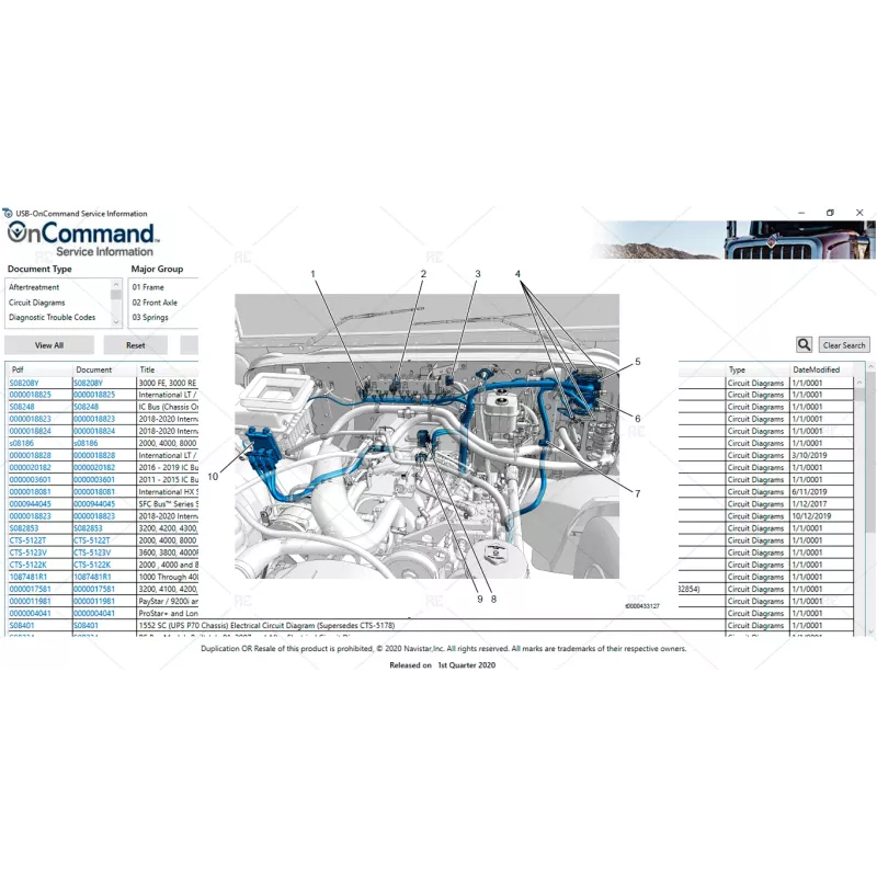NAVISTAR ON COMMAND 2020.03