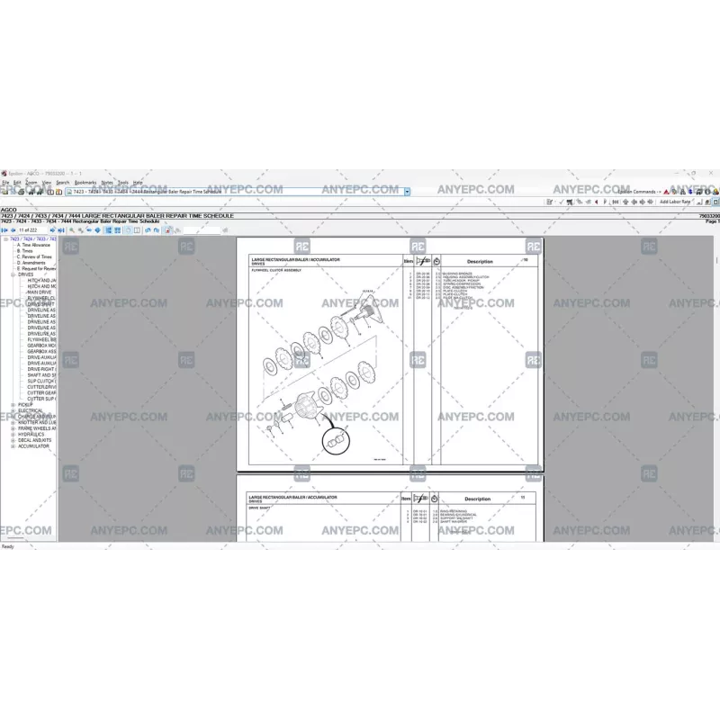 AGCO AG AGRICULTURAL ALL DATABASE NORTH AMERICA (NA) 2020.03