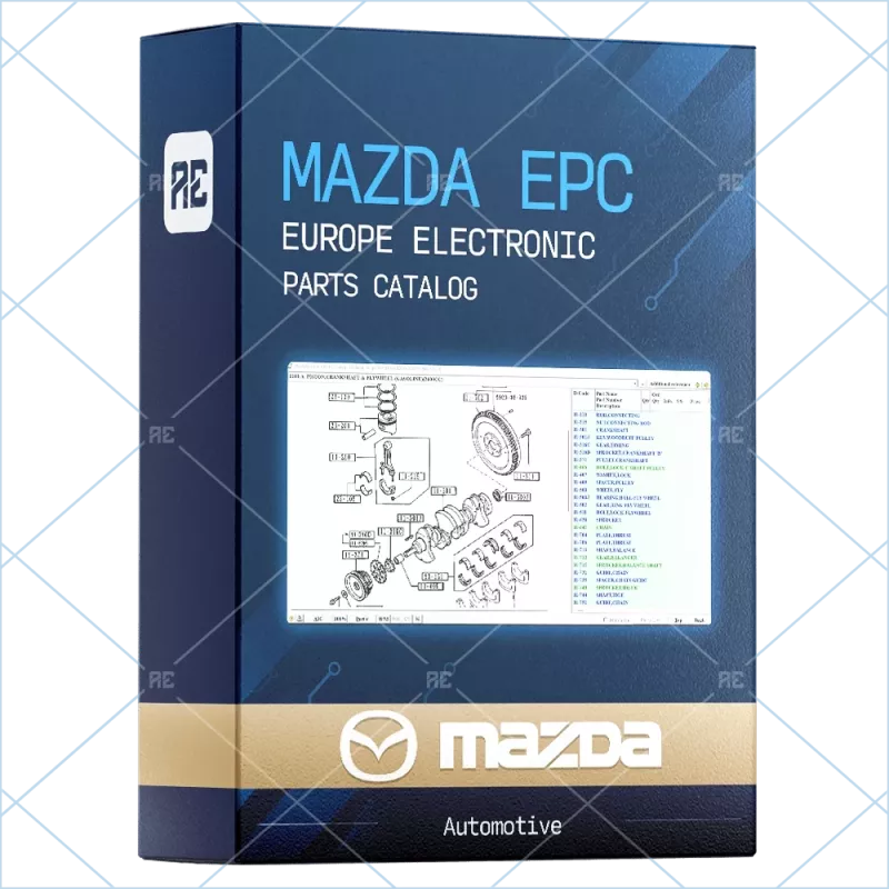 MAZDA ELECTRONIC PARTS CATALOGUE EUROPE 2020.02
