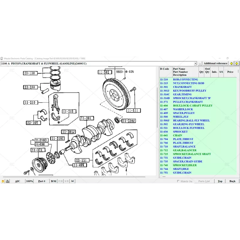 MAZDA ELECTRONIC PARTS CATALOGUE EUROPE 2020.02