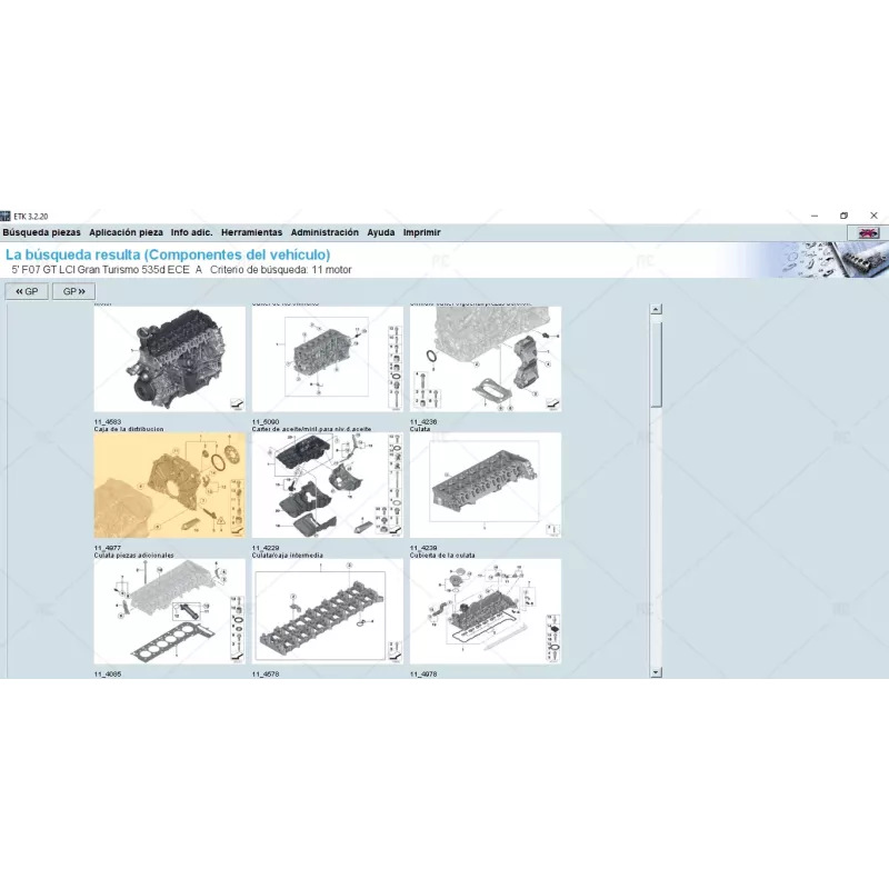 BMW ETK PARTS CATALOGUE 3.2.20 [2020.01]