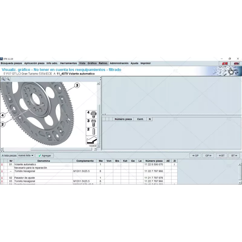 BMW ETK PARTS CATALOGUE 3.2.20 [2020.01]