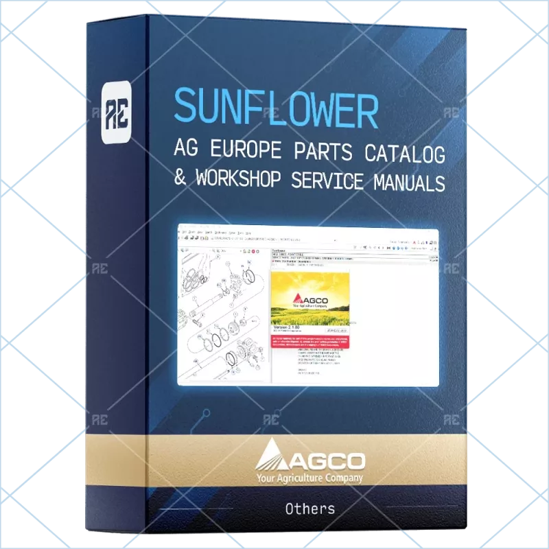 SUNFLOWER AG EUROPE PARTS CATALOG & WORKSHOP SERVICE MANUALS 2020.01 2020.01