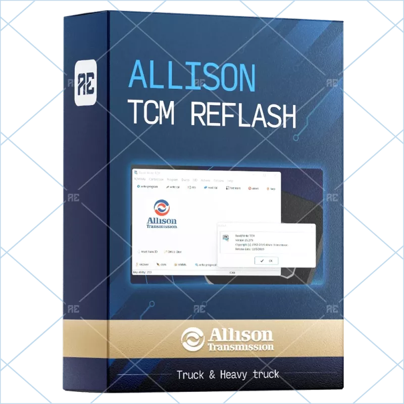 ALLISON TCM REFLASH 6.3 [2019.12]