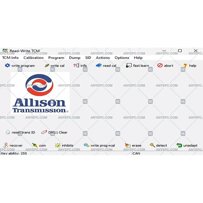 ALLISON TCM REFLASH 6.3 [2019.12]