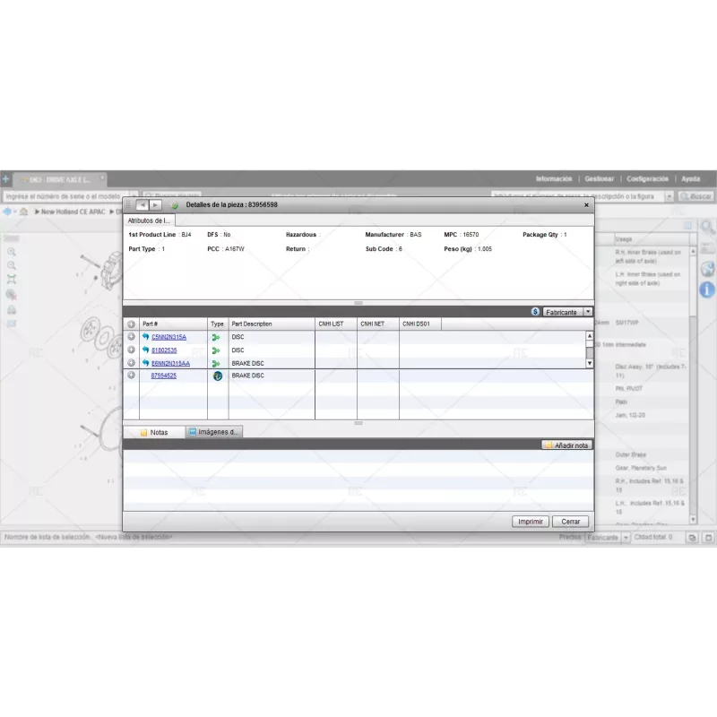 NEW HOLLAND CONTRUCTION ASIA PACIFIC SPARE PARTS CATALOG 2019.07