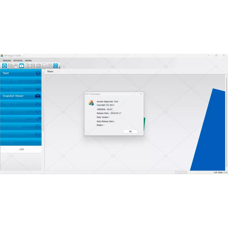 DOOSAN DIAGNOSTIC TOOL STAGE V SCAN 0.07 [2019.07]