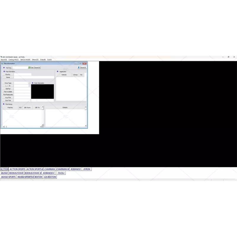 SSANGYONG EPC SYSTEM - [2019.07]