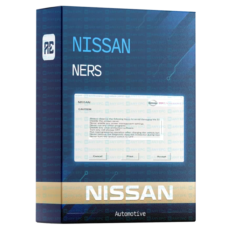 NISSAN ECU REPROGRAMMING SOFTWARE 04.03.00 [2019]