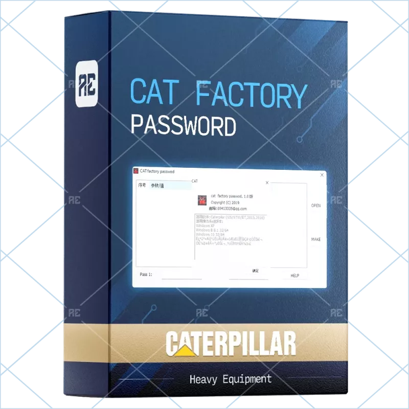 CAT FACTORY PASSWORD 10 DIGITS