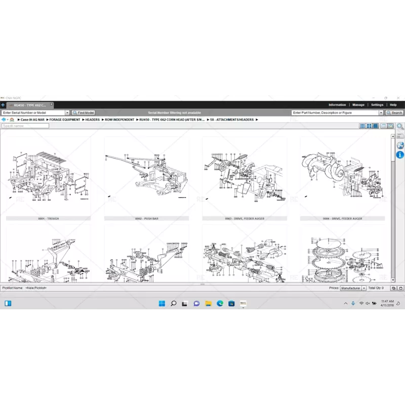 CASE AGRICULTURE NORTH AMERICA EPC 2.14.2 [2018.11]