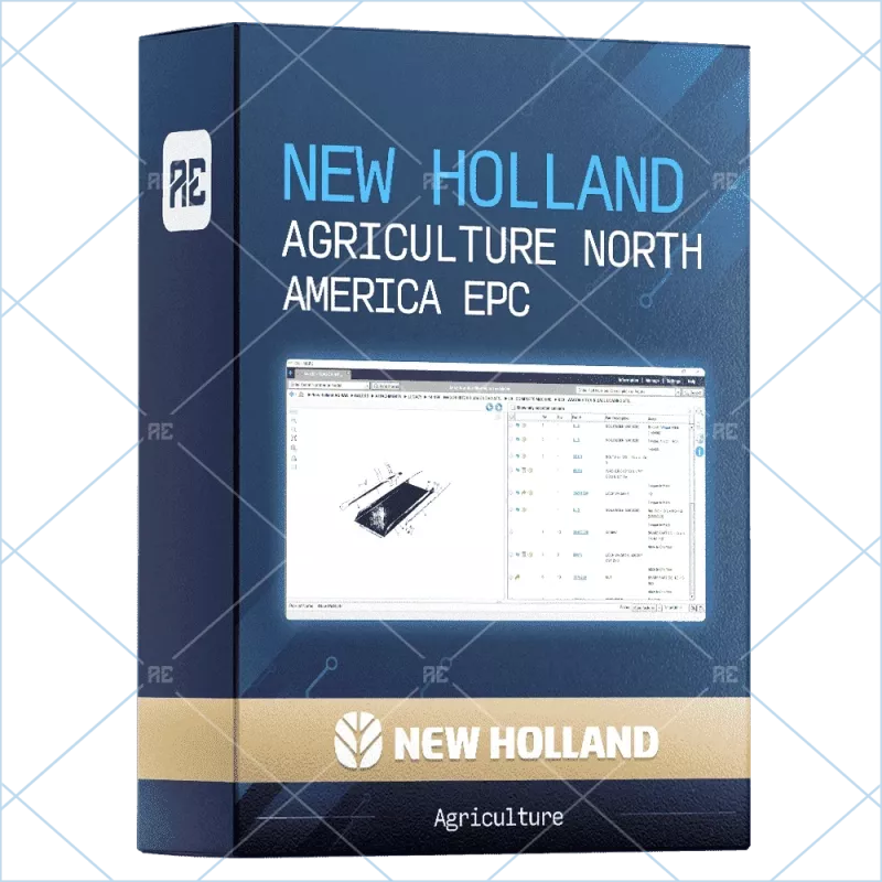 NEW HOLLAND AGRICULTURE NORTH AMERICA EPC SPARE PARTS CATALOG 2018.11