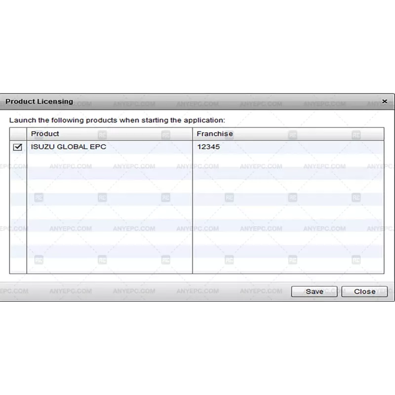 ISUZU INDUSTRIAL & MARINE ENGINES EPC 3.9.5 [2018.10]