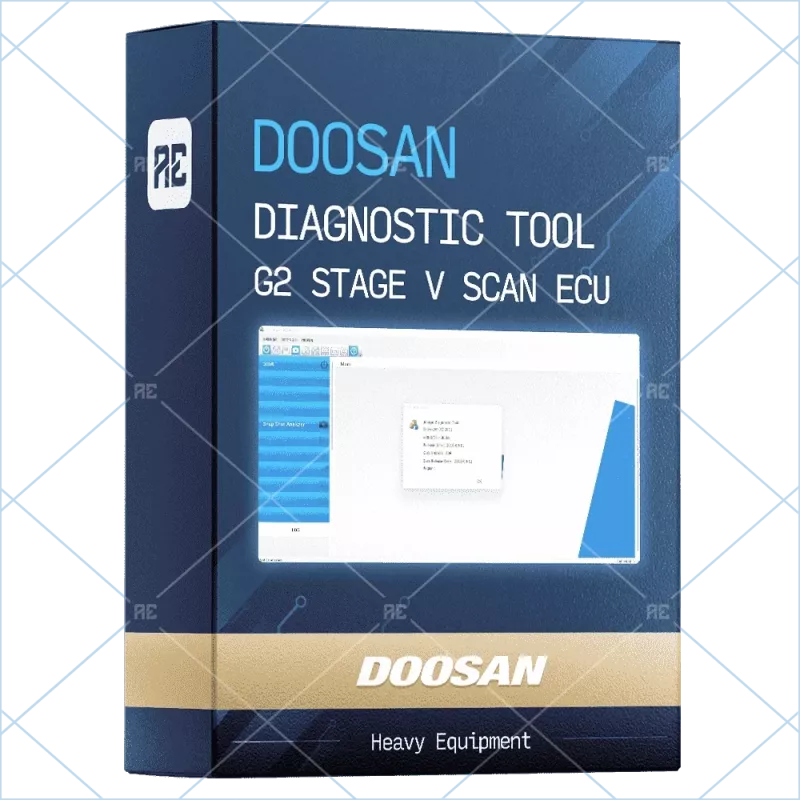 DOOSAN DIAGNOSTIC TOOL G2 STAGE V SCAN ECU 0.06 [2018.09]