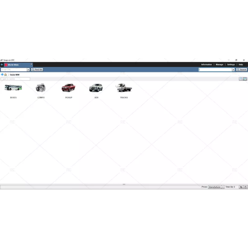 ISUZU WORLD WIDE EPC 2018.09