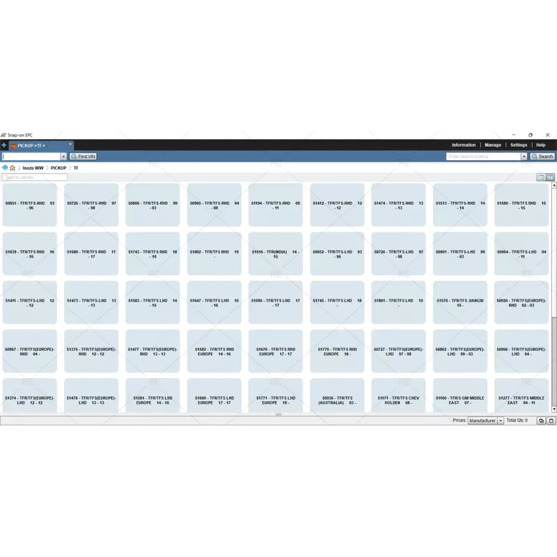 ISUZU WORLD WIDE EPC 2018.09