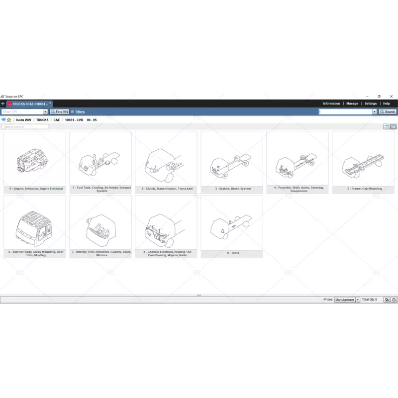 ISUZU WORLD WIDE EPC 2018.09