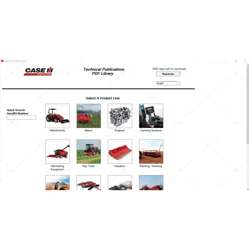 CASE IH TECHNICAL PUBLICATIONS PDF LIBRARY 2017.09