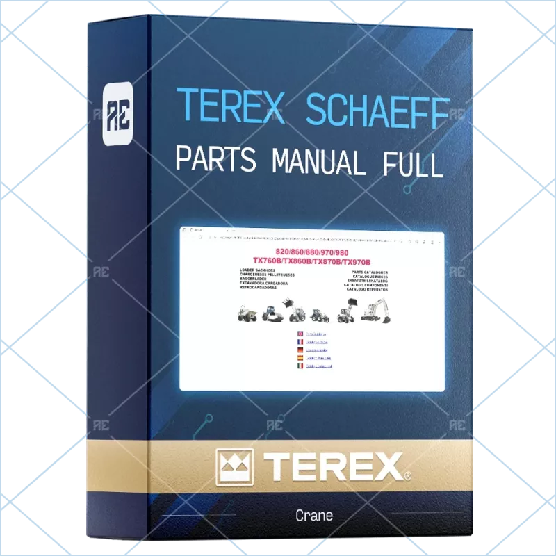 TEREX SCHAEFF PARTS MANUAL FULL 1.0