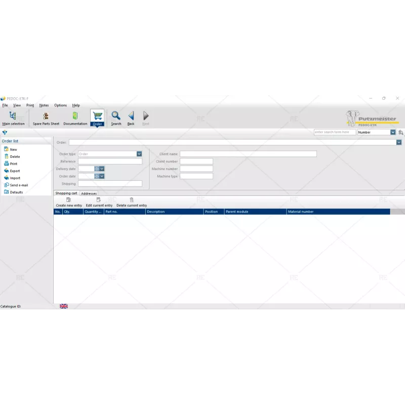 PUTZMEISTER EPC PEDOC ETK-F 5.8 [2016.05]