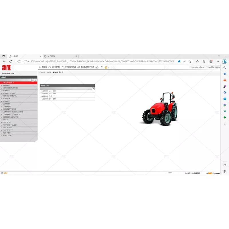 SDF e-DOC & e-PARTS EXPLORER 27 [2016.04]