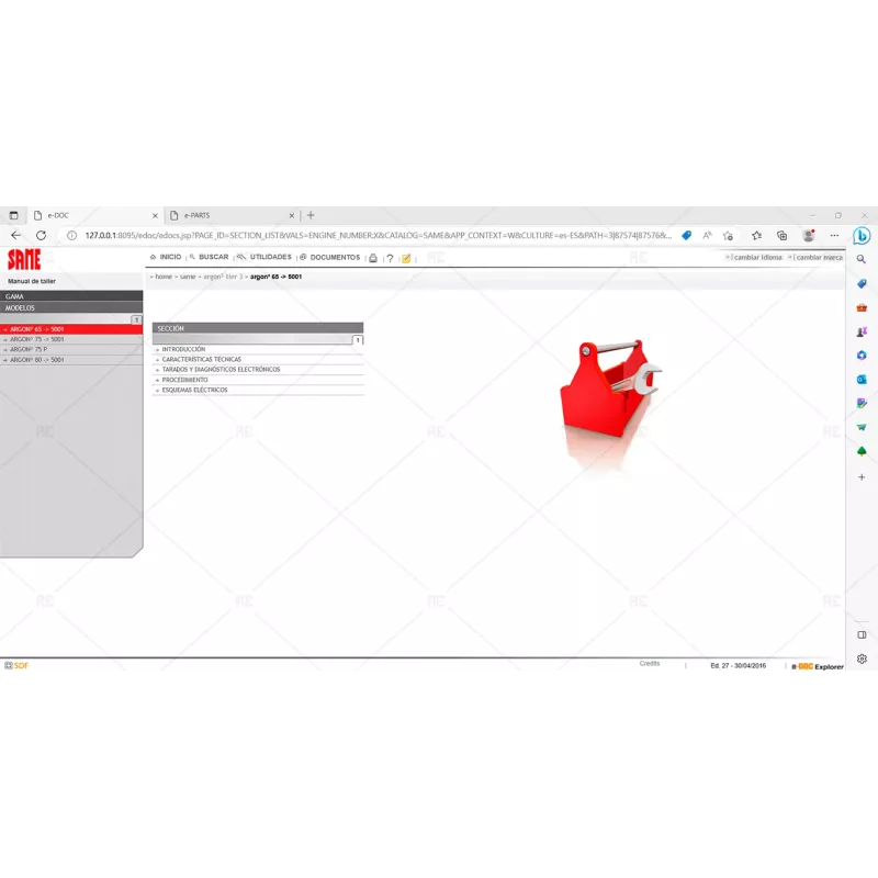 SDF e-DOC & e-PARTS EXPLORER 27 [2016.04]