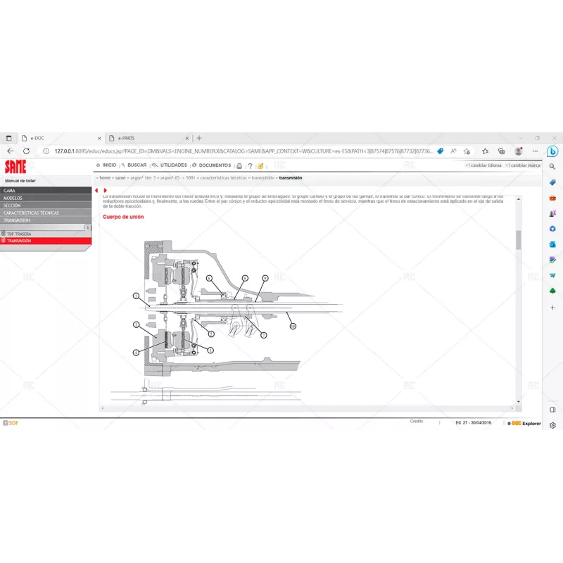 SDF e-DOC & e-PARTS EXPLORER 27 [2016.04]