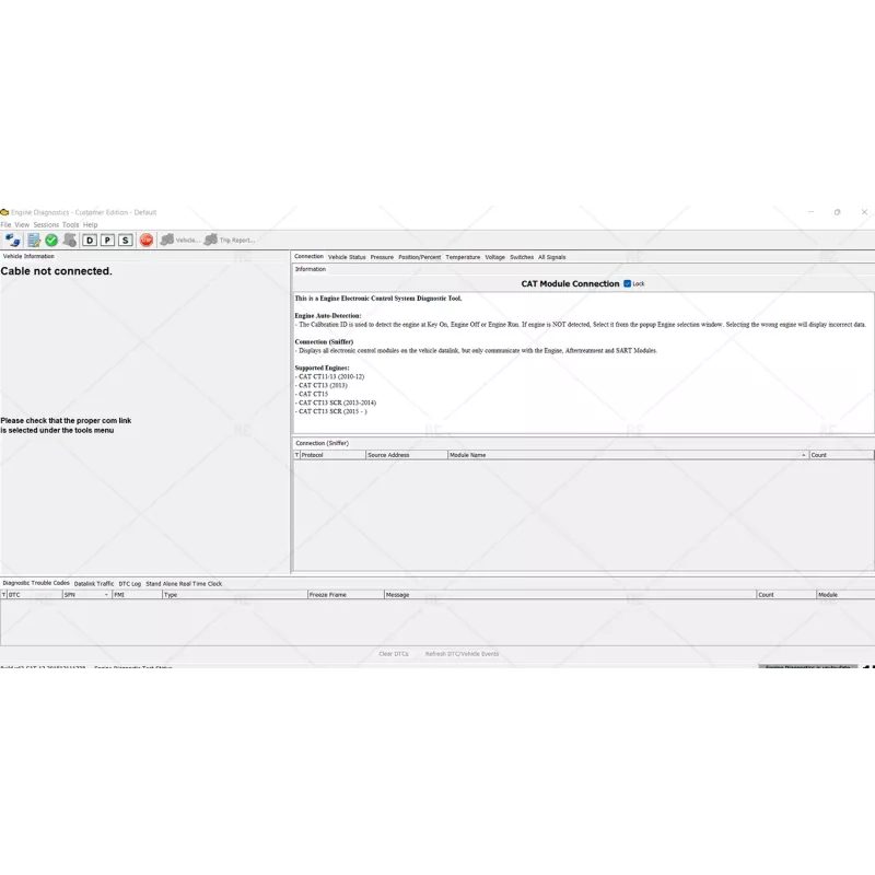 NAVISTAR ENGINE DIAGNOSTICS CAT 43.12 [2015.12]