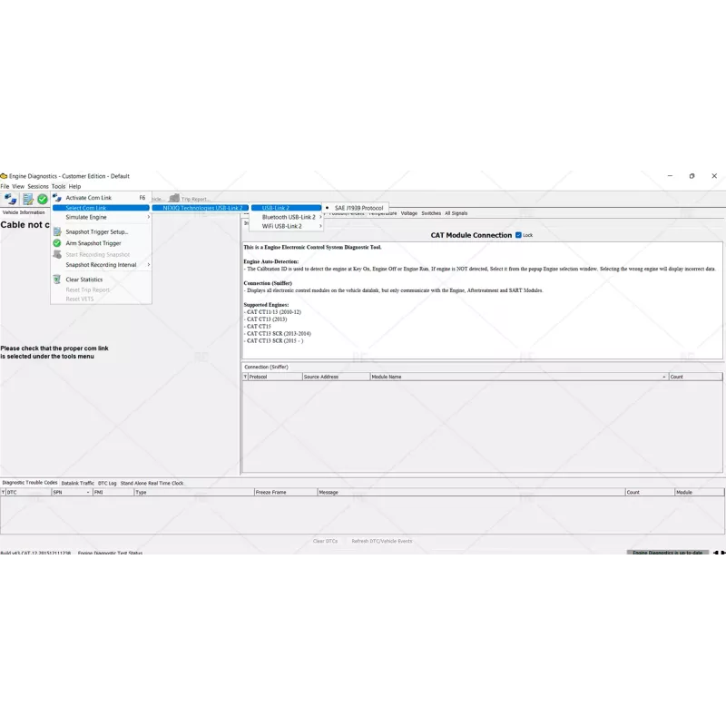 NAVISTAR ENGINE DIAGNOSTICS CAT 43.12 [2015.12]