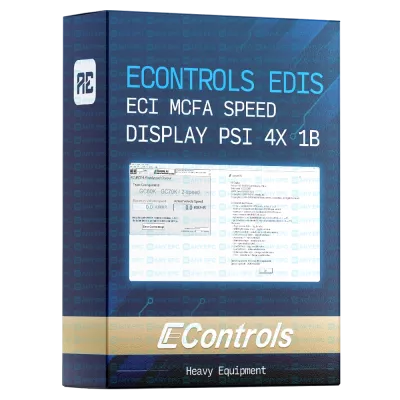 ECONTROLS EDIS ECI MCFA SPEED DISPLAY PSI 4X 1B [2015.12]