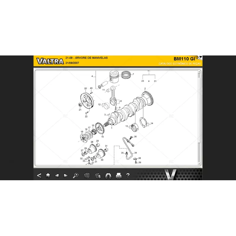 VALTRA ELECTRONIC SPARE PARTS CATALOG 8 [2015.05]