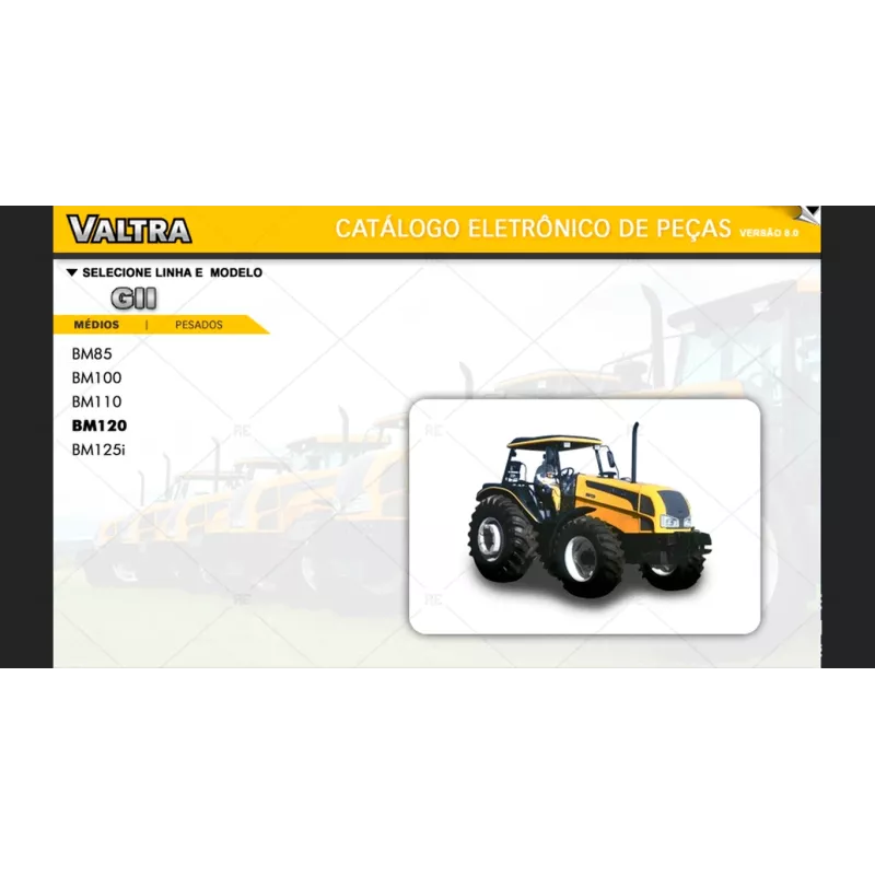 VALTRA ELECTRONIC SPARE PARTS CATALOG 8 [2015.05]
