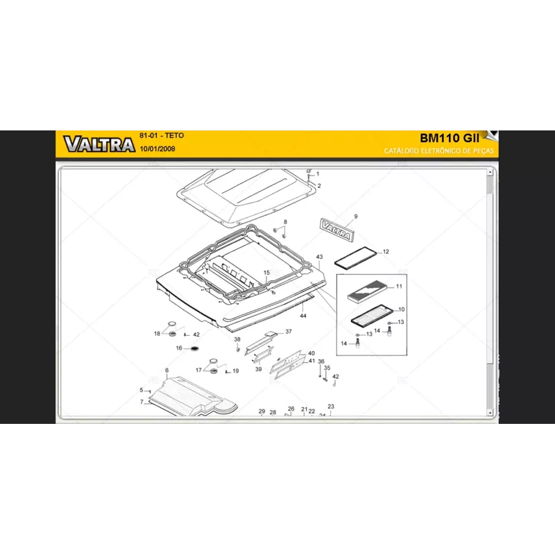 VALTRA ELECTRONIC SPARE PARTS CATALOG 8 [2015.05]