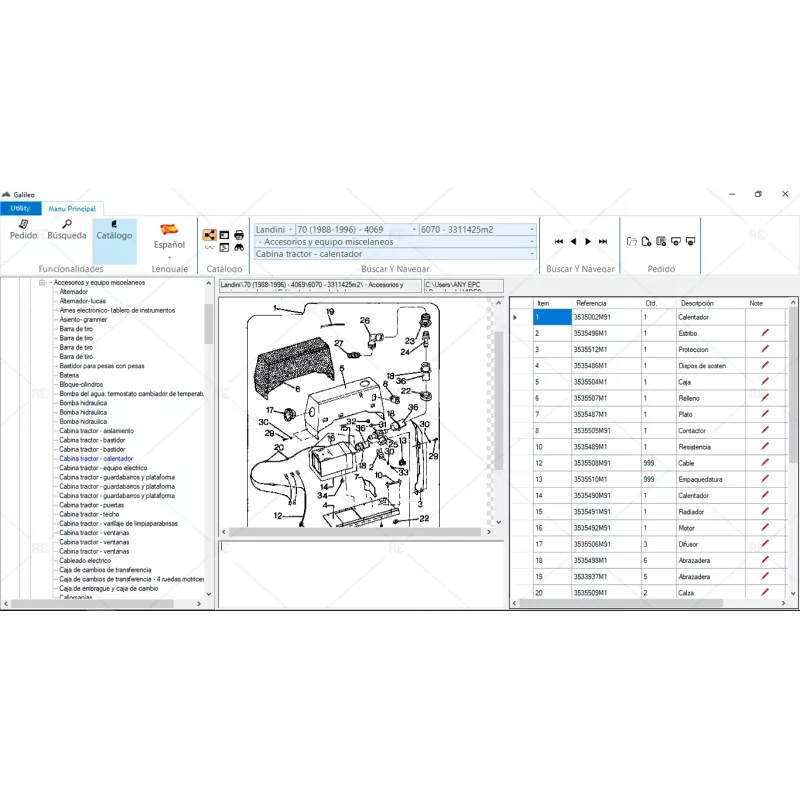 LANDINI EPC GALILEO 8.0 [2015.05]