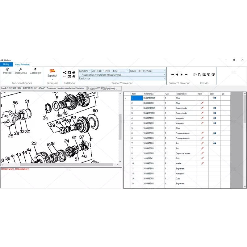 LANDINI EPC GALILEO 8.0 [2015.05]