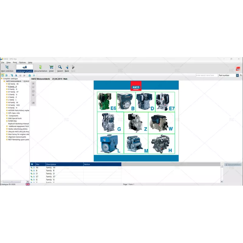 HATZ DIESEL EPO-SYS 005S [2015.04]