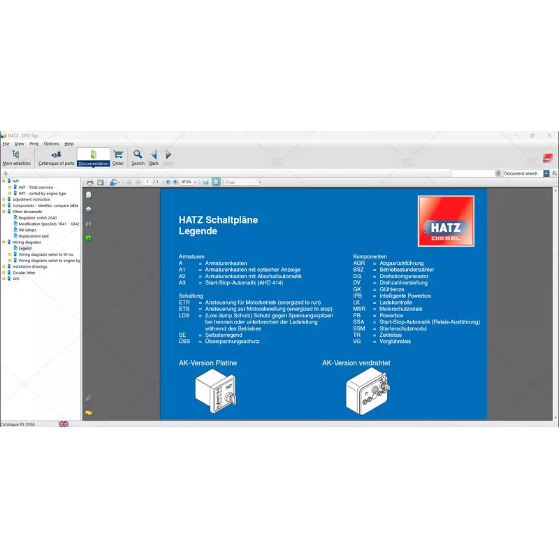 HATZ DIESEL EPO-SYS 005S [2015.04]