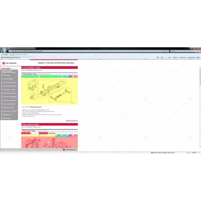 NISSAN UD TRUCKS SMART EPC 2015