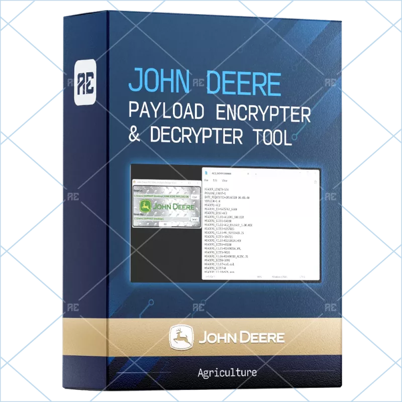 JOHN DEERE PAYLOAD ENCRYPTER & DECRYPTER TOOL 2014.3